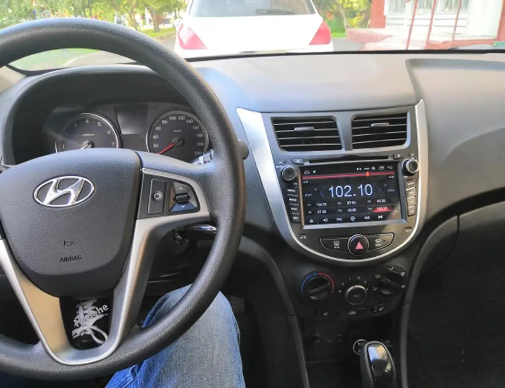 Автомагнитола 2DIN для Hyundai с Android 9.0 ОЗУ 2 ГБ DVD плейер навигация GPS RDS Wi Fi карта Bluetooth