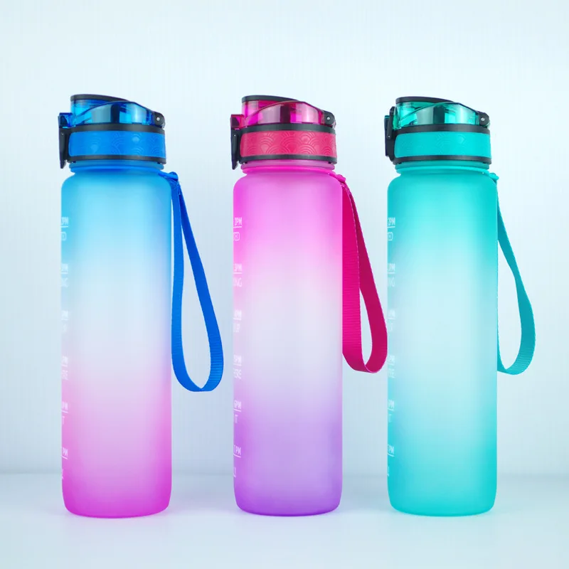 

My Bottle Water Bottle 1000ml Plastic Drinkware Tour Outdoor Sport School Leak Proof Seal Gourde Climbing Space Cup Water bottle