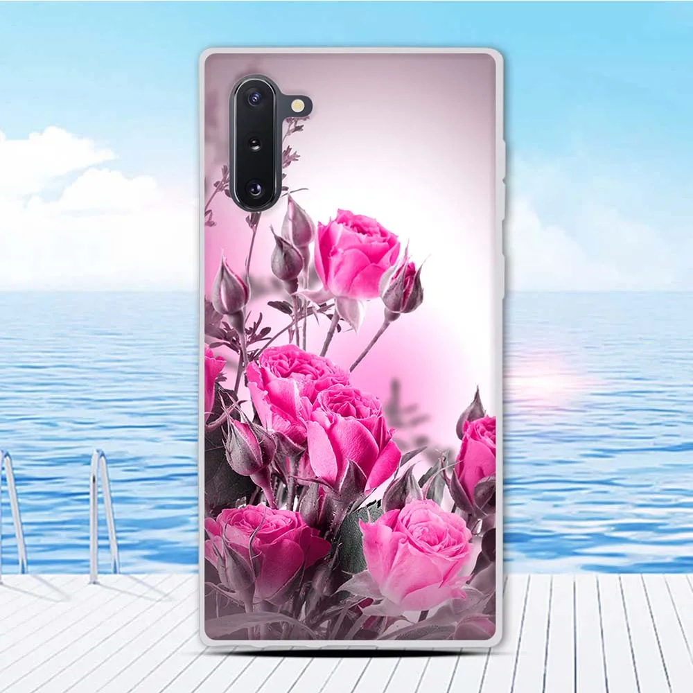 Чехол для Samsung Galaxy Note 10 чехол Plus силиконовый Note10 чехлы телефонов | Мобильные