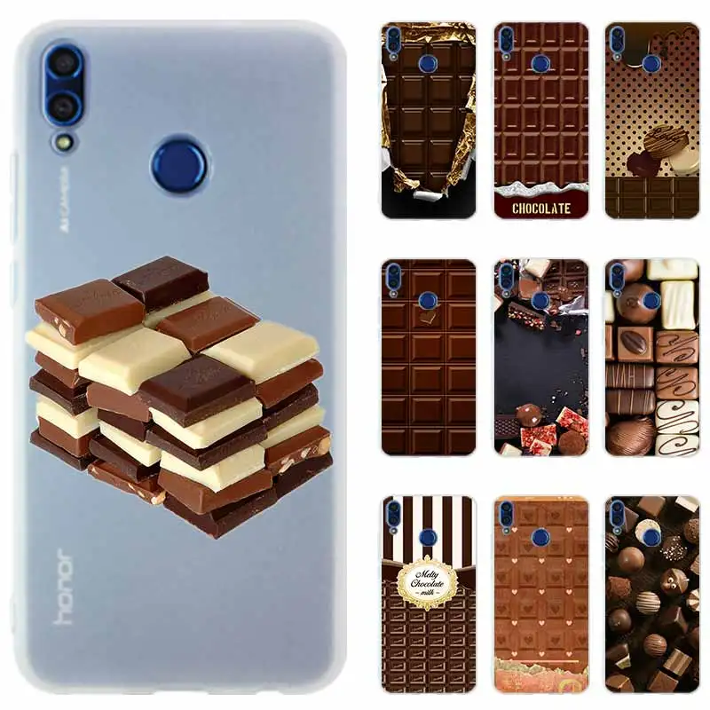 Чехол для телефона Huawei Honor 20 9a pro 10 9 lite 8a 8X x10 7A Pro 30 30s Chocolate Willy|Бамперы| |