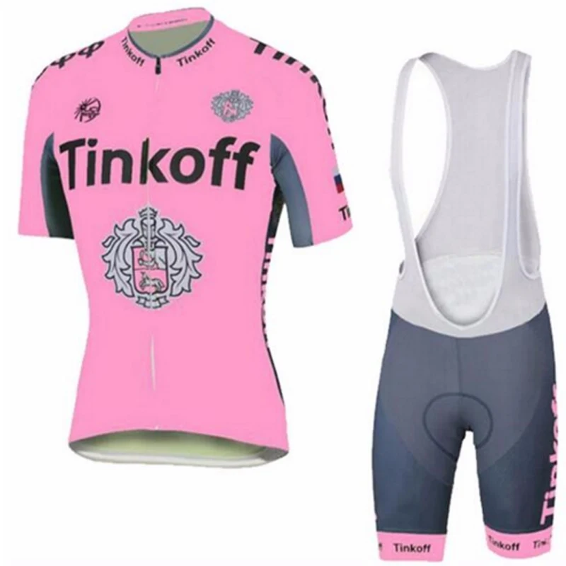 Новинка Tinkoff профессиональная команда езды на велосипеде Джерси спортивный