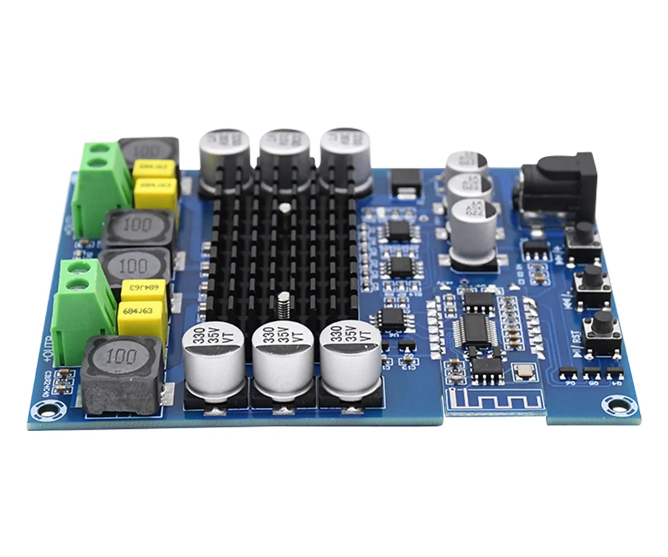 AIYIMA Bluetooth 5,0 TPA3116D2 цифровой усилитель плата класса D Мини усилитель мощности для дома 50x2 с предусилителем NE5532 Op Amp