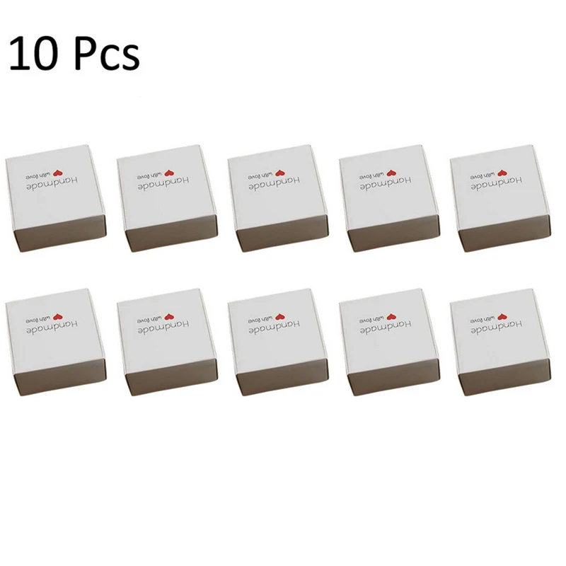 

10pcs Gift Packing Box Kraft Paper Candy Boxes Cardboard Marbling Style Handmade DIY Gift Package Home Christmas Party Wedding