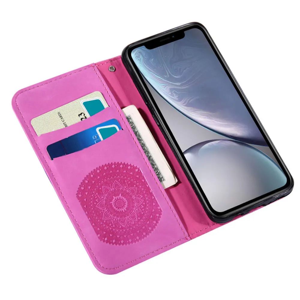 KISSCASE PU кожаный флип-чехол для телефона iPhone XR X XS MAX 6 6S 7 8 чехлы-бумажники с