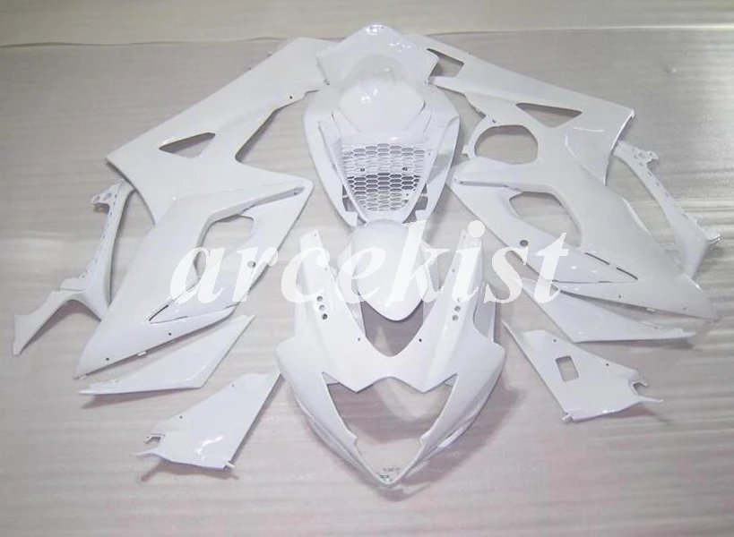 

Новый ABS литья под давлением мотоцикл весь обтекатель комплект подходит для SUZUKI GSX-R1000 K5 2005 2006 05 06 GSXR1000 полный белый