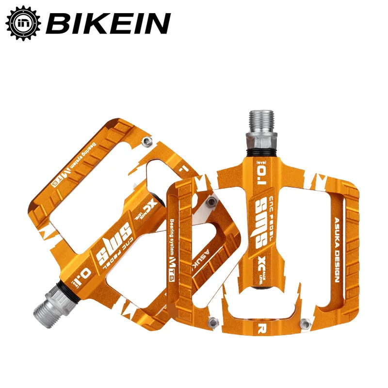 Bikein для велосипеда горный велосипед BMX педали 1 DU + подшипник 6 цветов