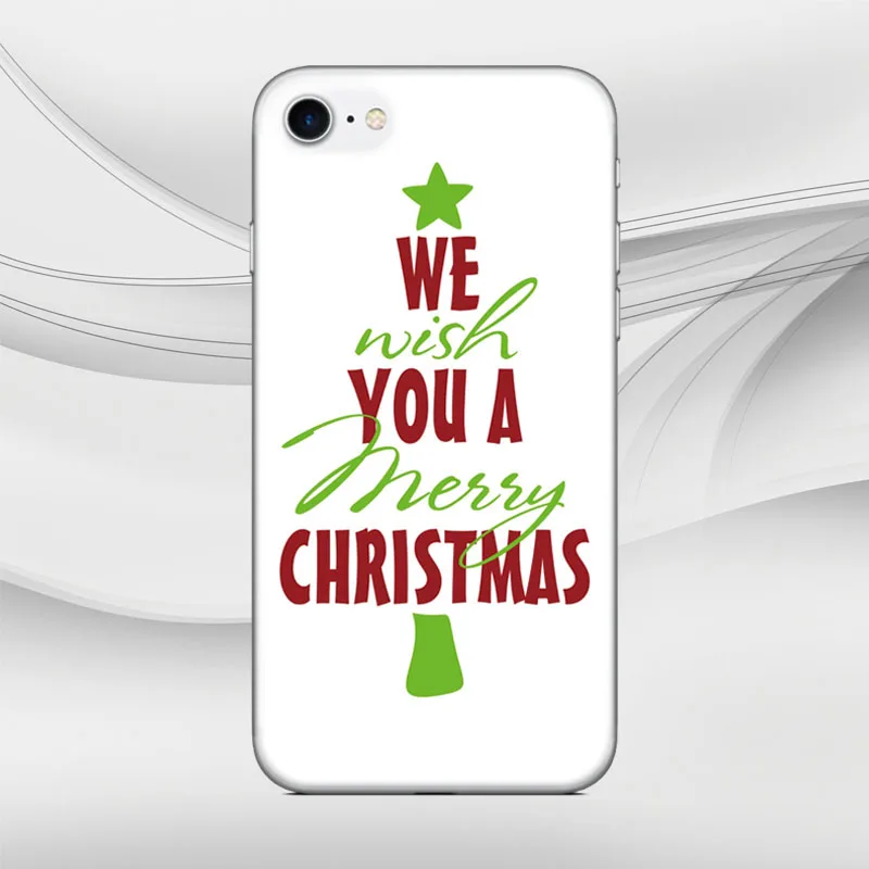 Fundas Новогодний подарок Счастливого Рождества чехол для huawei Honor 6 7 Ascend P6 P7 P8 P9 Lite P10 Plus mate 7 8 чехол для телефона Capa Coque