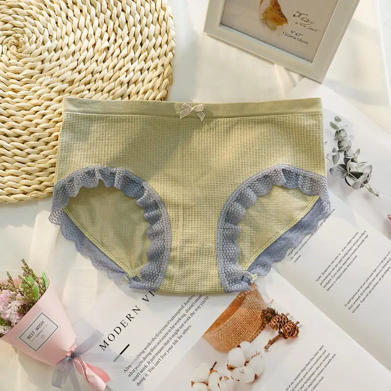

3Pcs Underwear Women Panties Sexy Lingerie Soft Breathable Seamless Panties Briefs Femme Comfortable Underpants Ropa Mujer Q3937
