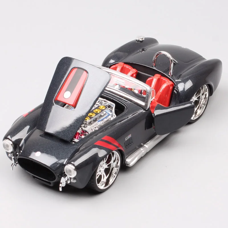1:24 весы Детские Классические винтажные 1965 кондиционера ford Шелби Кобра 427 Mini roadster