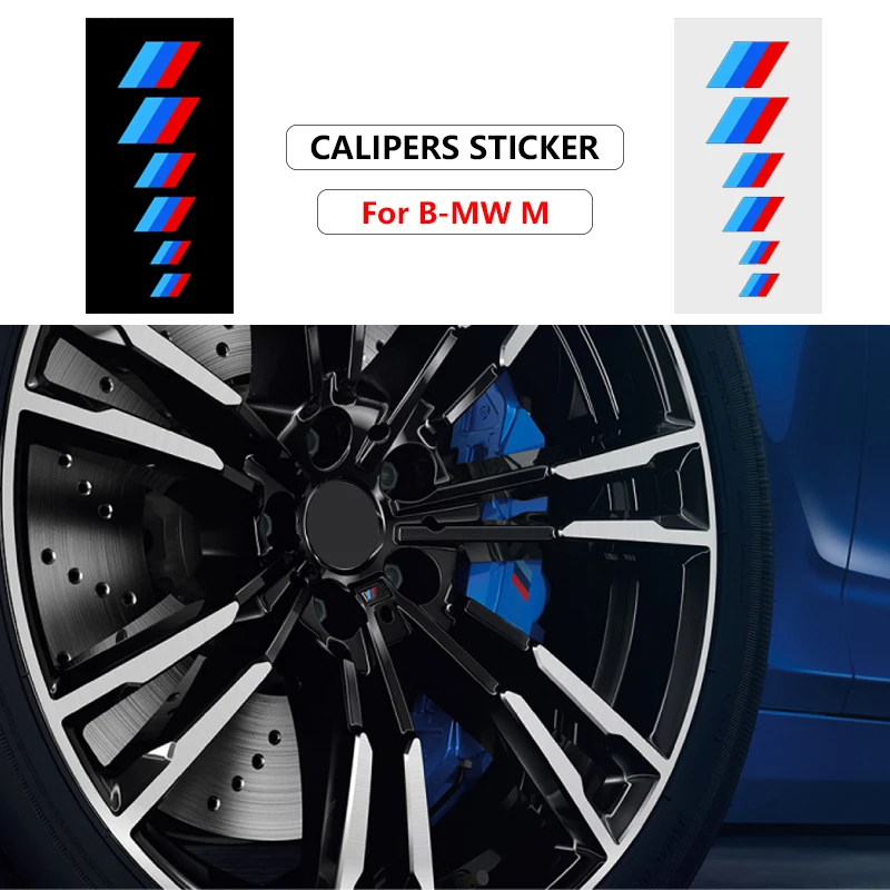 6 шт. автомобильные аксессуары тормозной суппорт стикер автомобиля декоративная