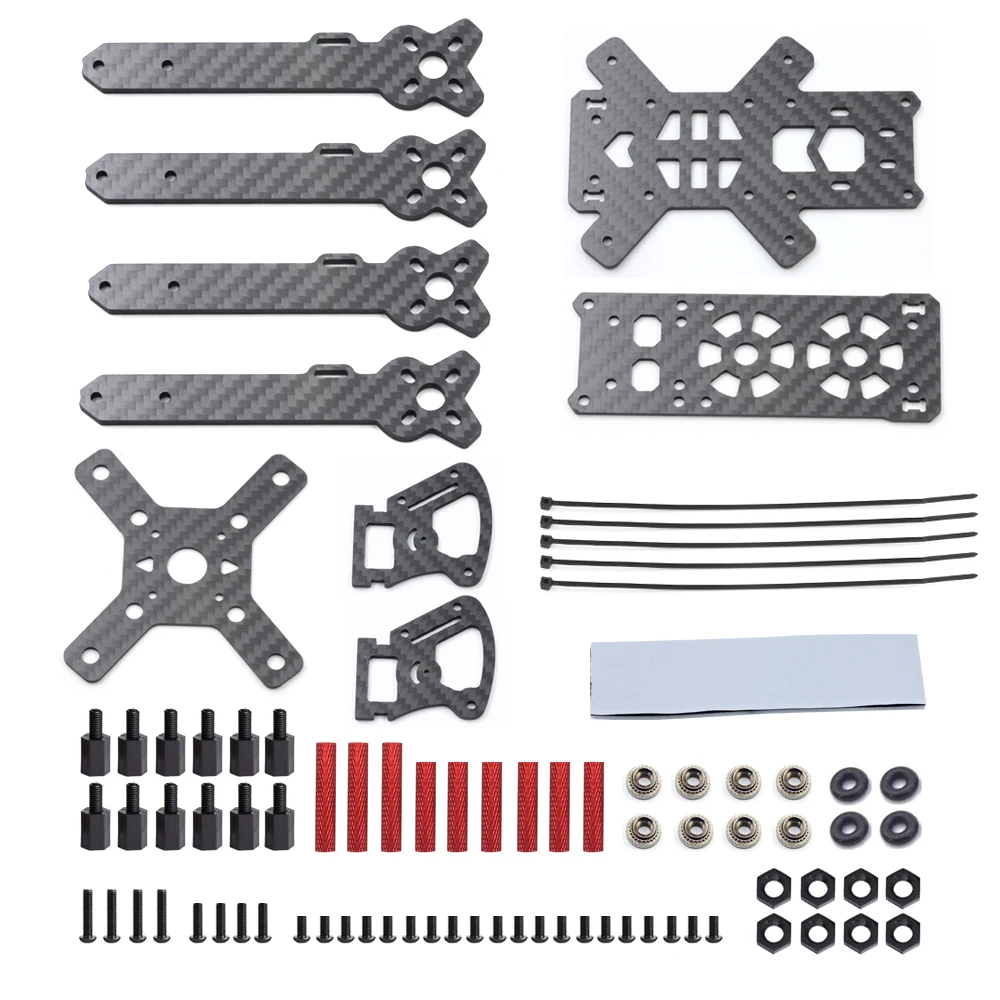 fpv рамка дрон из углеродного в