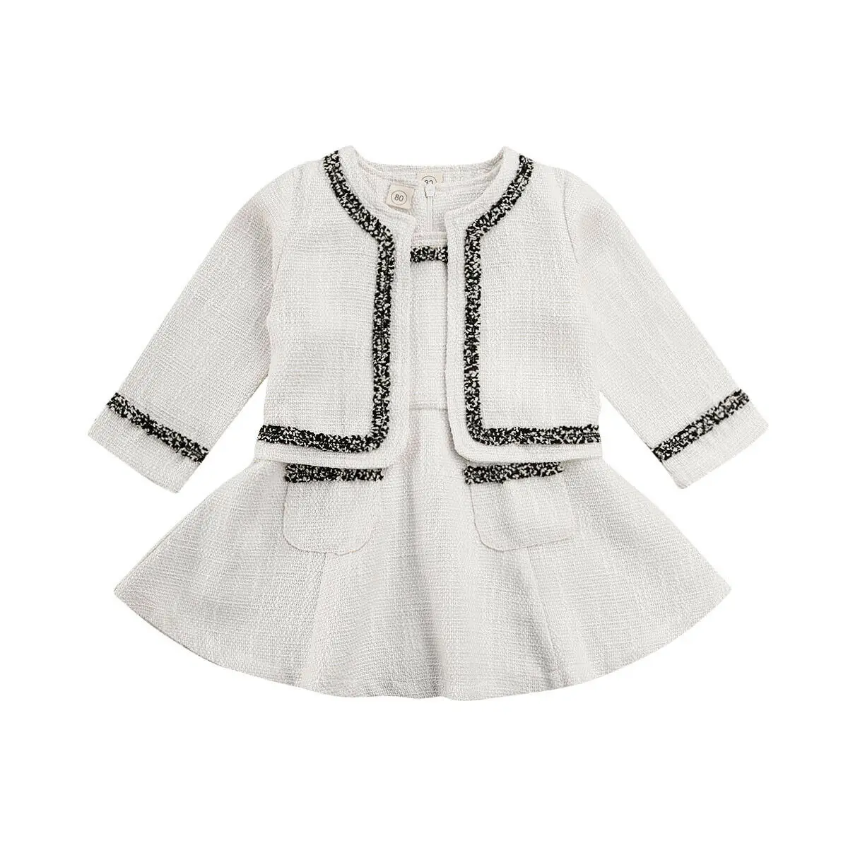 

Зимняя одежда для маленьких девочек, пальто принцессы + платье-пачка, Официальный наряд, официальный комплект детской одежды для девочек