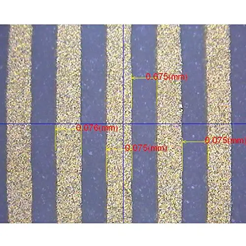 75um межцифровой электрод IDE емкость массив биогаз и датчик влажности чип