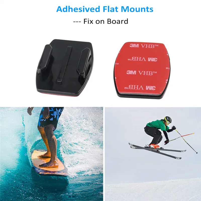 Аксессуары для спортивной камеры крепления на шлем set с рыболовный крючок Пряжка