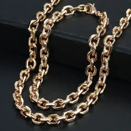 

Последний набор ювелирных изделий из нержавеющей стали с золотым покрытием из нержавеющей стали ожерелье браслет-цепочка 104542