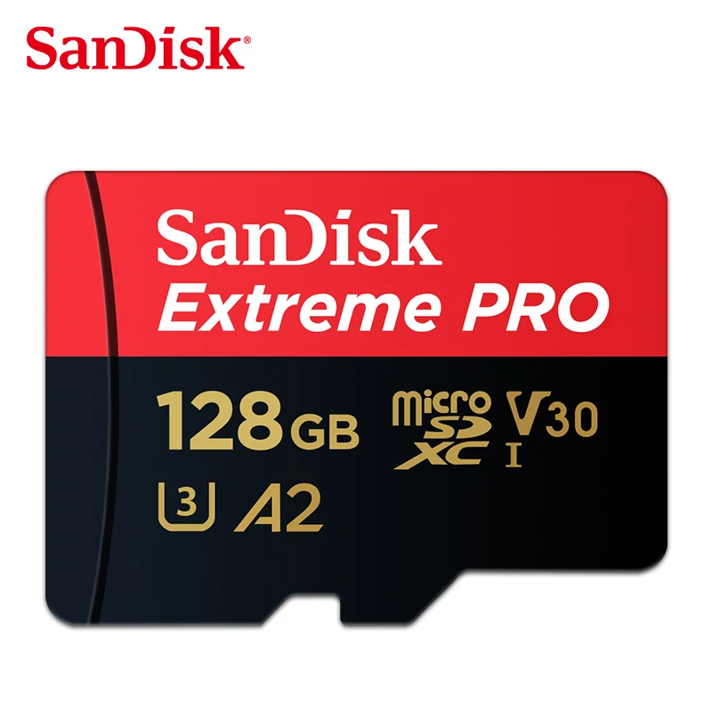 

SanDisk Memory Card Extreme Pro Micro SD Card 256GB 128GB 64GB U3 V30 C10 TF Card Up To 170MB/s Flash Card 32GB for Camera Drone