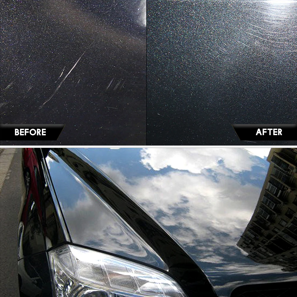 Полировщик для автомобиля 500 мл жидкое стекло керамика 3 в 1 окончательная