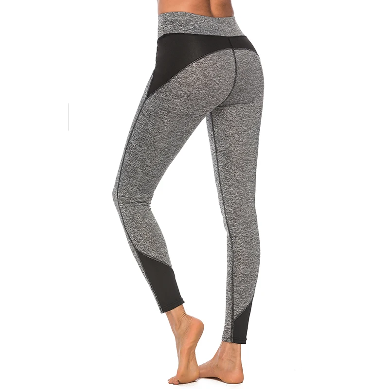 Женские спортивные штаны для бега с высокой талией леггинсы фитнеса