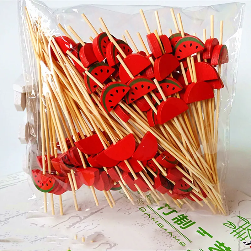 Одноразовые Бамбуковые Зубочистки ручной работы 100 шт. | Дом и сад