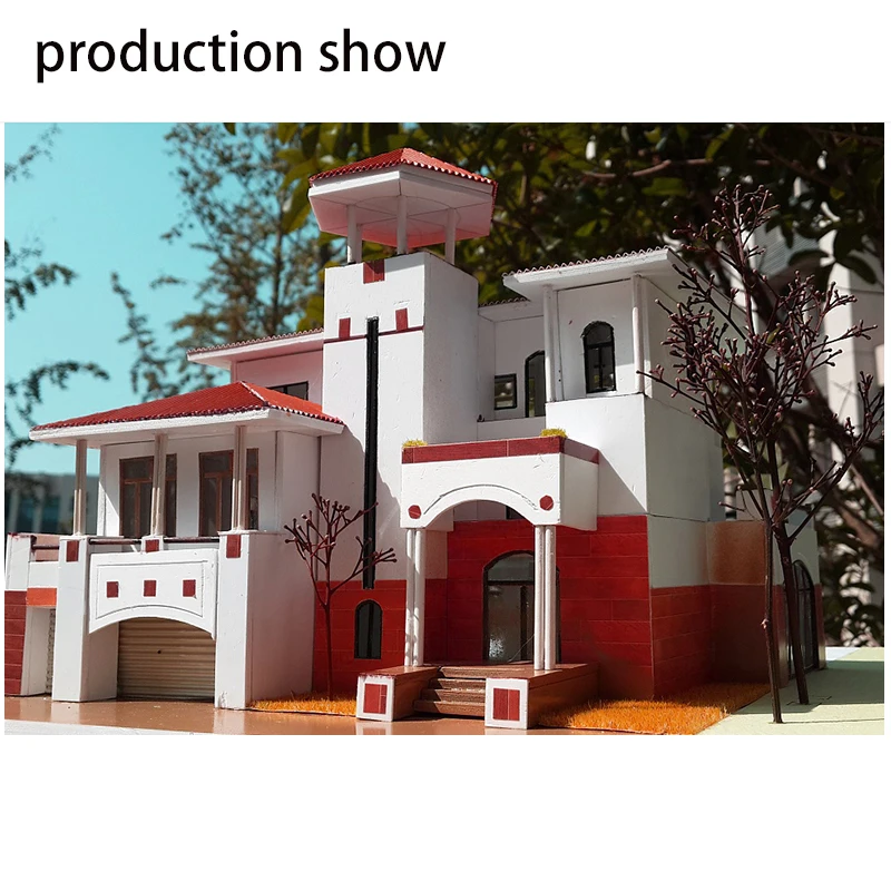 ПВХ имитация плитки DIY Материал модели здания крыша дома материалы миниатюрный