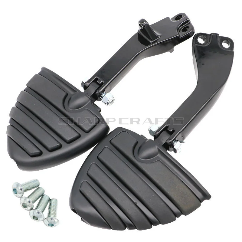 Пассажирские подножки, крепежные кронштейны для Harley Dyna Glide EFI FXDF FXDL FXDB FXDC FXD FLD FXDWG - Цвет: Kit C