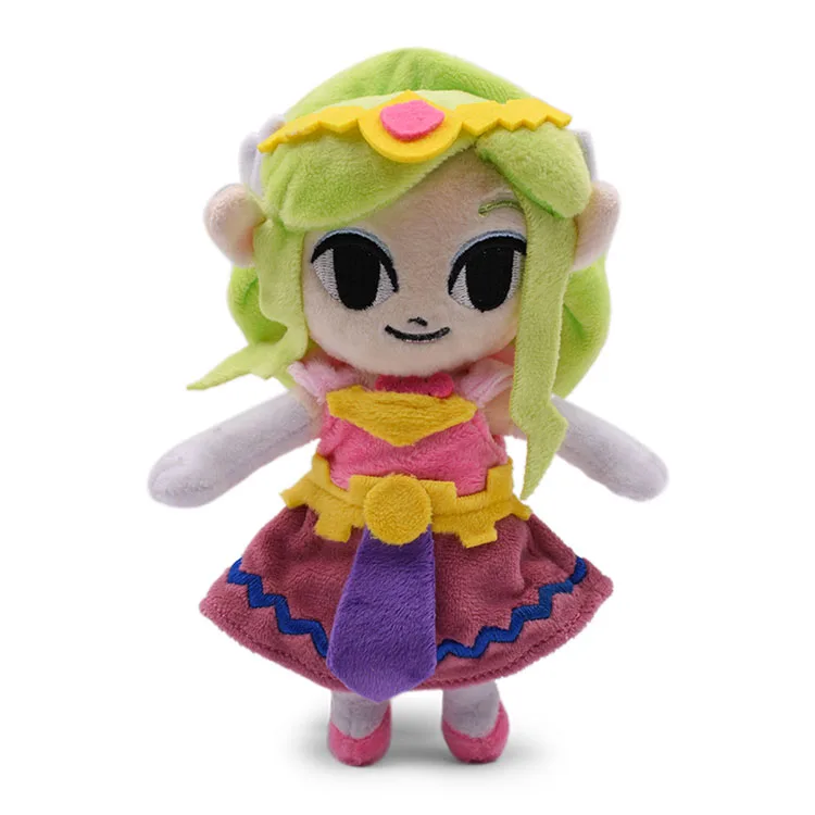 E--19cm 6 стиль 17-30 см Zelda Плюшевые игрушки, забавные звенья мальчик Zelda мягкие животное кукла игрушка для детей рождественские подарки - Цвет: E--19cm
