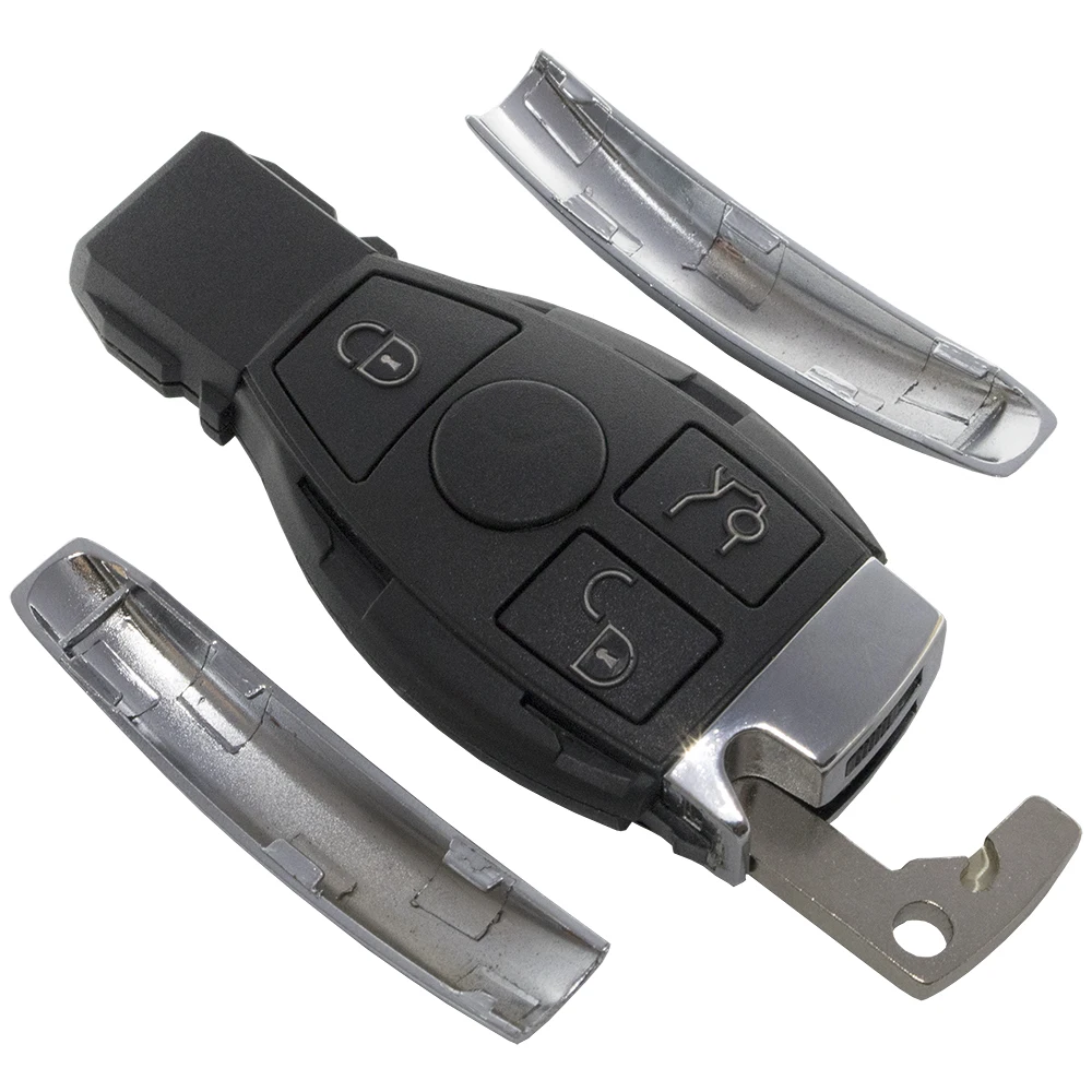 Смарт-чехол WhatsKey для автомобильного ключа 2/3 кнопки Mercedes Benz E C Class SLK CLK CLS W245 W212