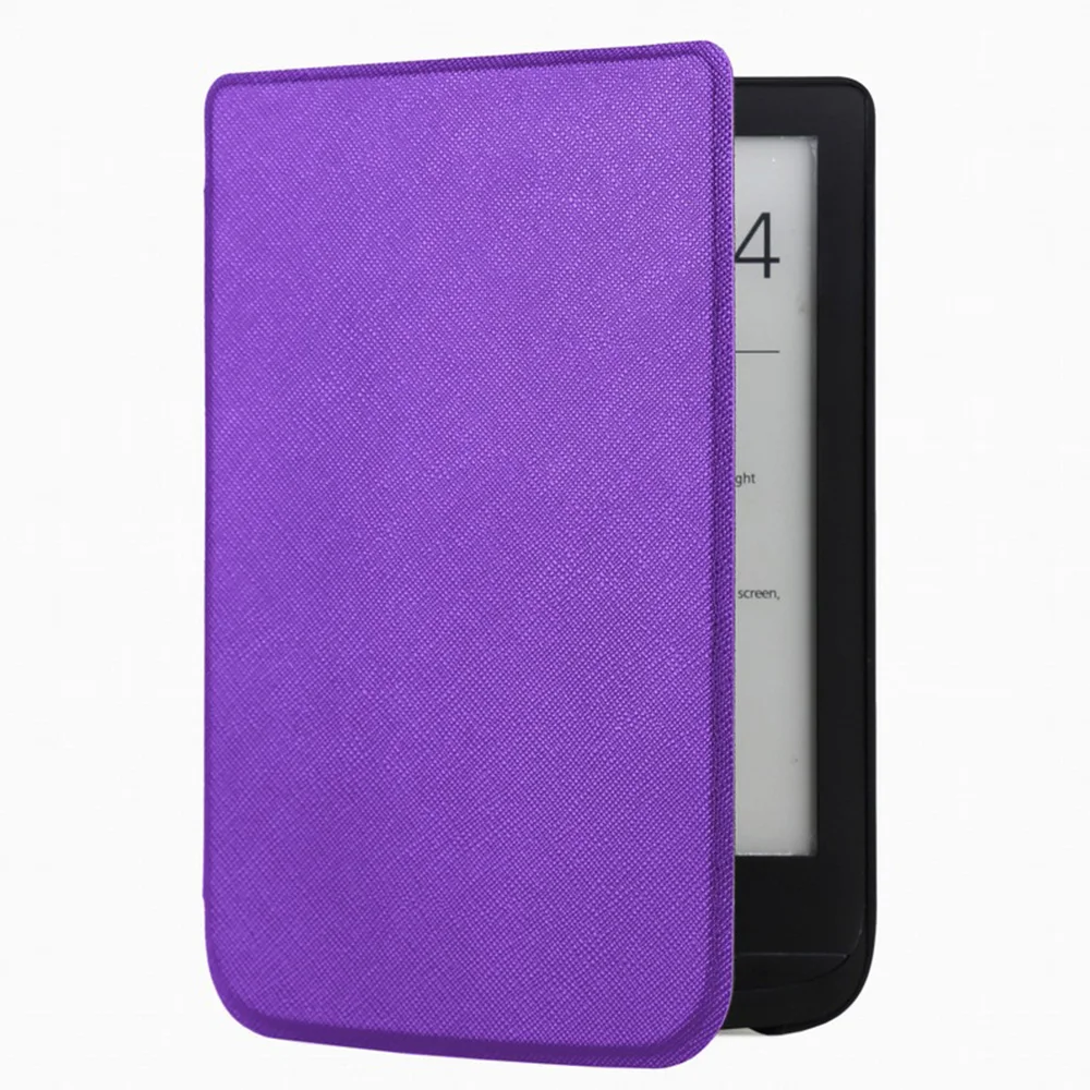 Тонкий кожаный чехол для электронной книги Pocketbook Touch Lux 4 627 HD3 632 Basic2 616 | Компьютеры