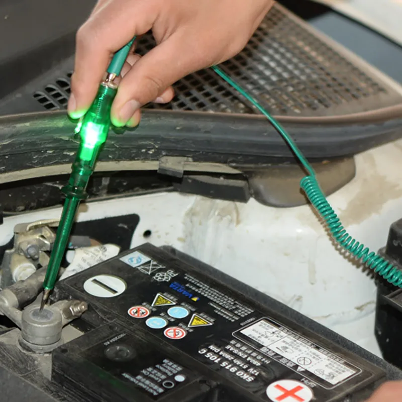 Тестер цепи автомобильного освещения лампа с щупом напряжение постоянного тока 6