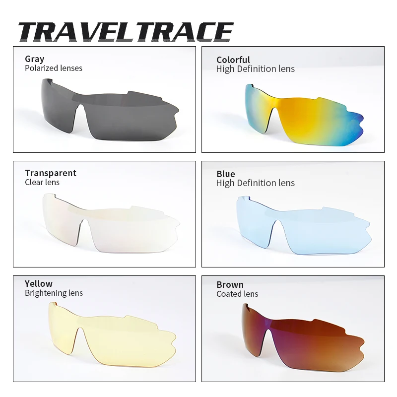 

5 Lens Cycling Sunglasses Women Protective Bicycle Photochromic Glasses for Men Riding Fashion Goggles Road Eyewear 100 percent