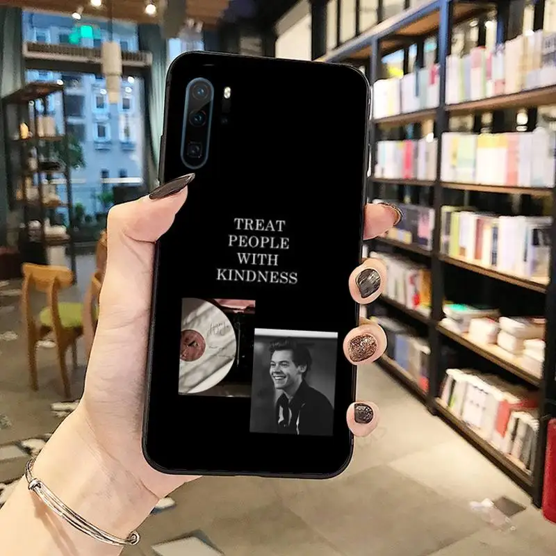 

Harry Styles Treat People With Kindness Phone Case Funda For Huawei P9 P10 P20 P30 Lite 2016 2017 2019 plus pro P smart