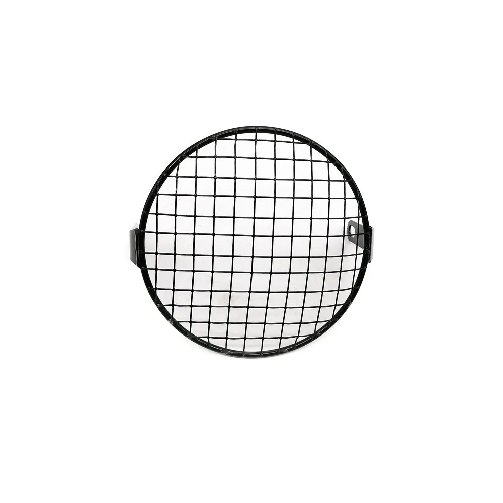 Универсальный мотоциклетный винтажный протектор фары ретро Гриль свет лампа