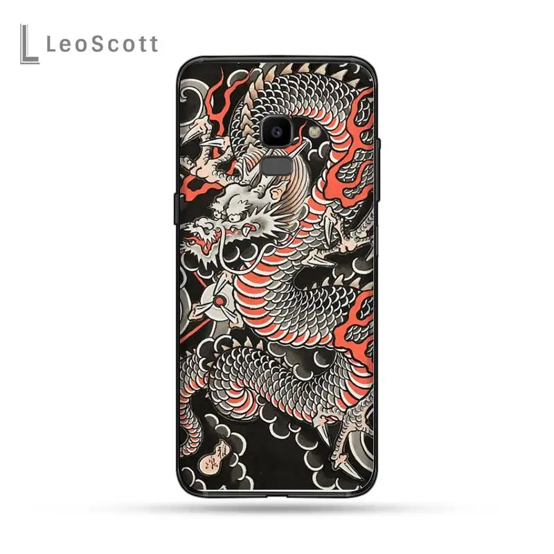 

Red Dragon Phone Case For Samsung Galaxy J2 J4 J5 J6 J7 J8 2016 2017 2018 Prime Pro plus Neo duo