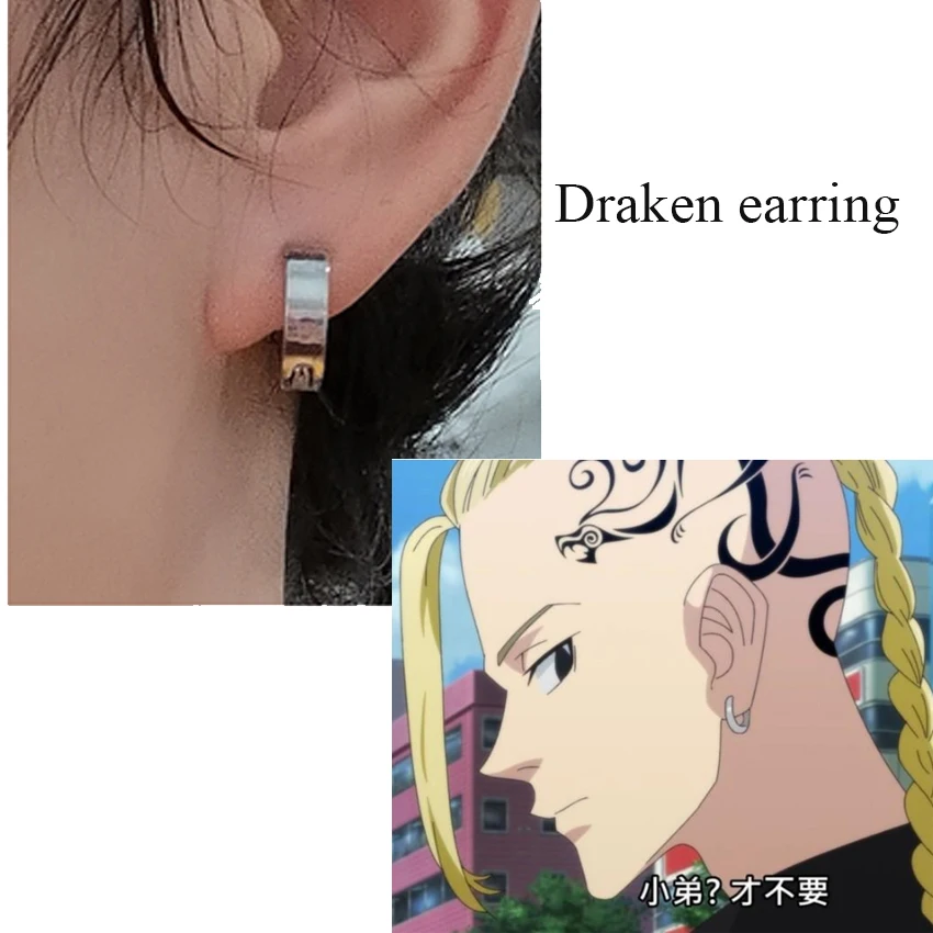 Водостойкая временная татуировка-наклейка Takerlama для косплея Токийский Мстители