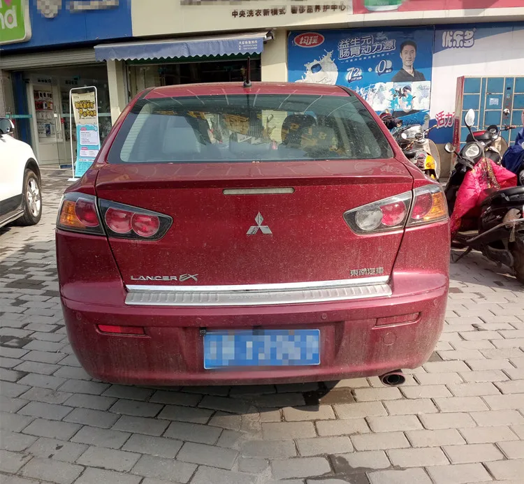 Для 2010-2015 Mitsubishi Lancer спойлер Sport 2014 ABS Материал заднее крыло автомобиля праймер