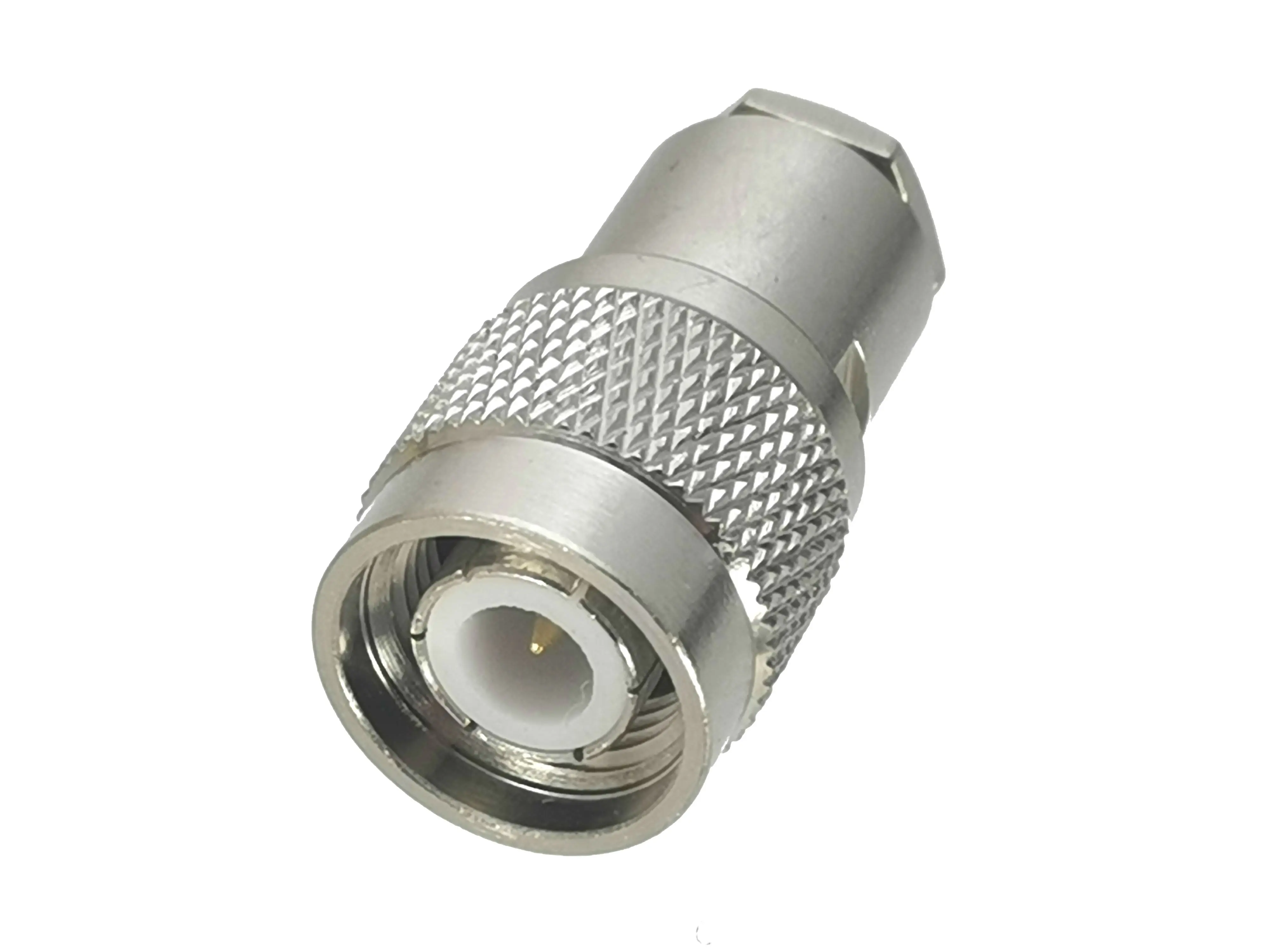 Разъем TNC штекер зажим RG58 RG142 LMR195 RG400 кабель RF адаптер коаксиальный высокого