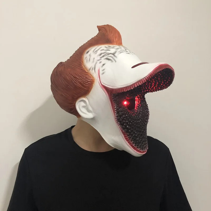 Фильм It Chapter Two 2 oker маска пеннивайза Стивен Кинг ужас, Костюмированная вечеринка латексные маски шлем клоун Хэллоуин вечерние костюм, реквизит