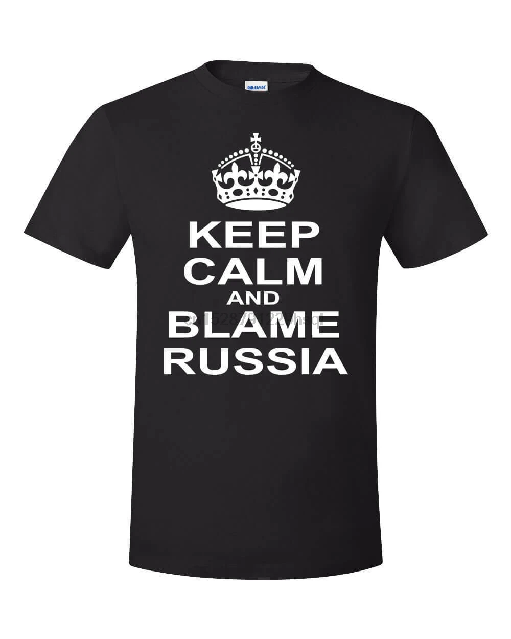 2019 Модная Футболка Keep Calm bine Россия Meme поддельные новости Democrat Propaganda Trump Kek