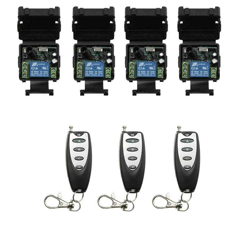 Универсальный беспроводной пульт дистанционного управления релейный модуль