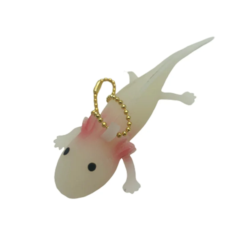 Забавный брелок антистресс сжимаемая рыба гигантская саламанда игрушка для