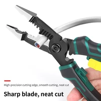 professional tools wire pliers stripper crimper cutter needle nose nipper wire stripping crimping multifunction new produts