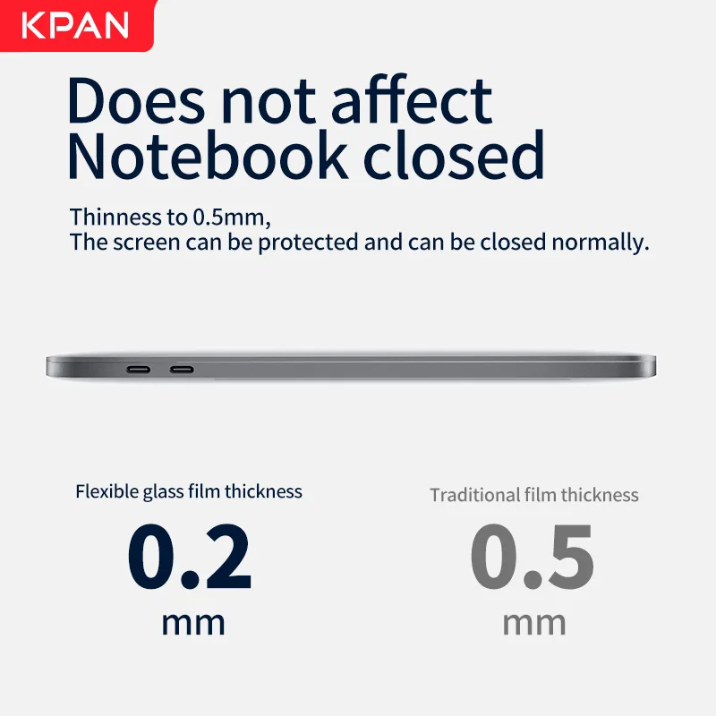 KPAN Macbook pro Air 13 3 2016 2020 M1 Гибкая стеклянная защита экрана HD A2338 A2337 A2289 A2251 2179 2159 1706 1708