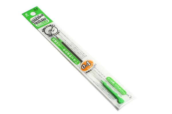 Apple green LifeMaster 6 шт./лот Pilot Hi-Tec-C Coleto гелевая многоразовая ручка 0,4 мм черный/синий/красный/15 цветов - Цвет: Apple green