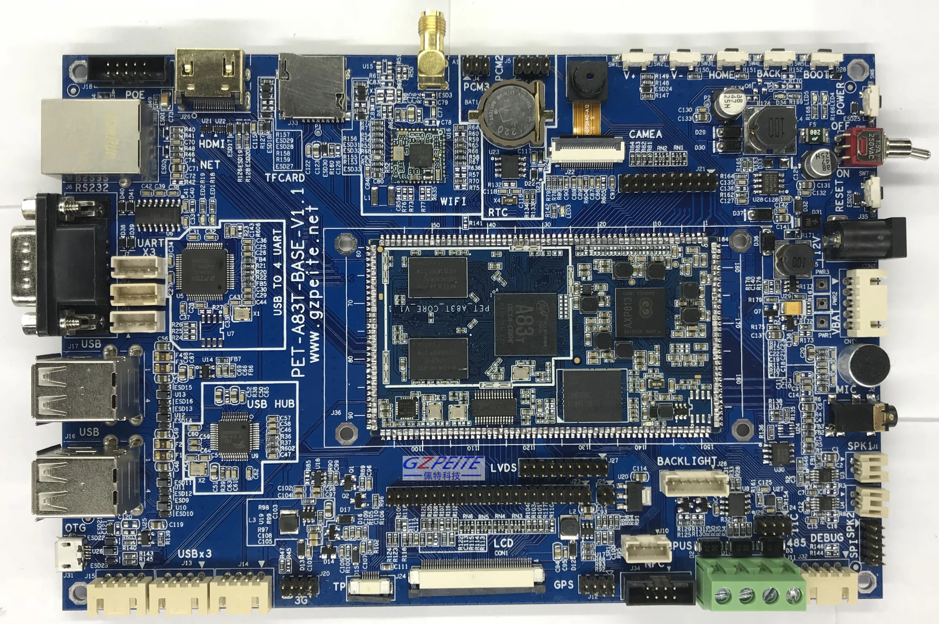 Bestellen A83T Entwicklung Board Core Board Motherboard Android Android 6.0.1 + Linux + QT5.8