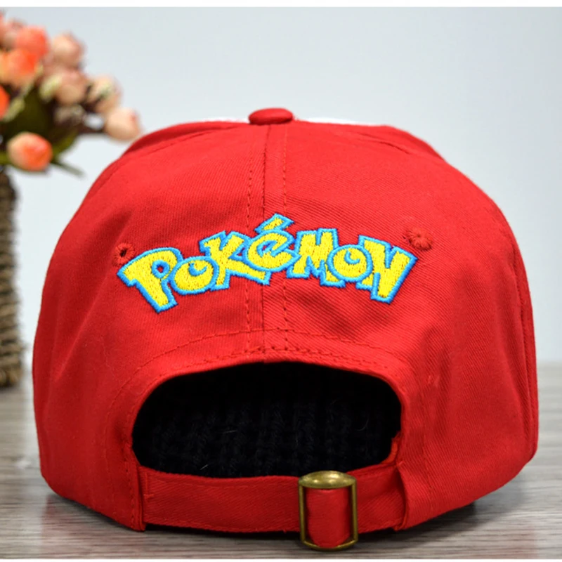 

Fashion Baseball Cap for Women Men Pokemon Cap Cosplay Cap New Visor Cap Pokemon Ash Ketchum Hat Duckbill Cap Cosplay Hat