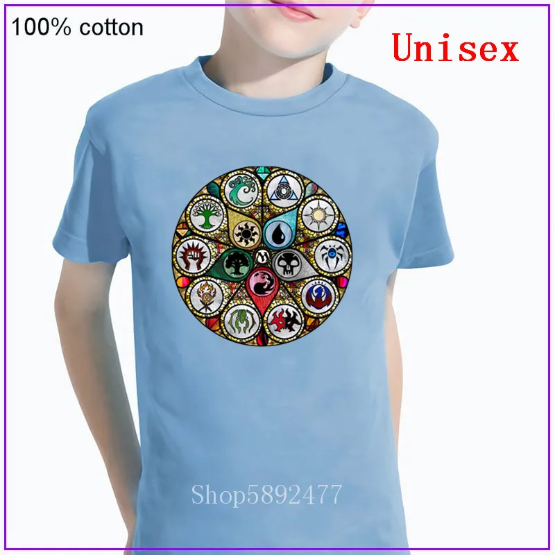 Детская футболка уличная одежда для мальчиков и девочек крутая летняя MTG с