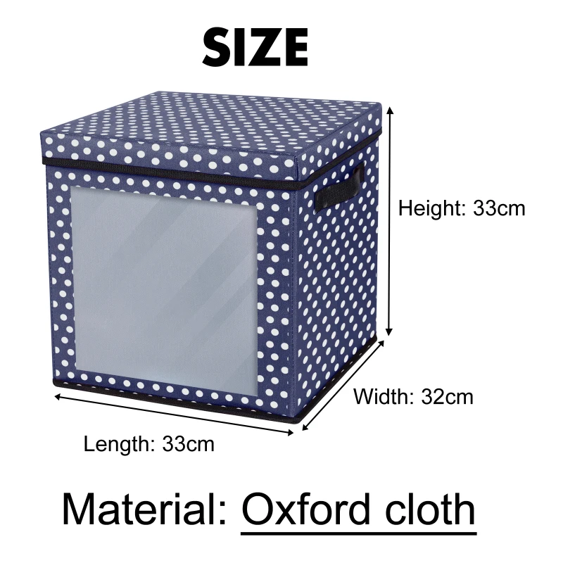Коробка для хранения рождественских шаров коробка из ткани Оксфорд сумка