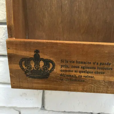 Винтажный крючок для ключей из массива дерева без отверстий подвесной брелок