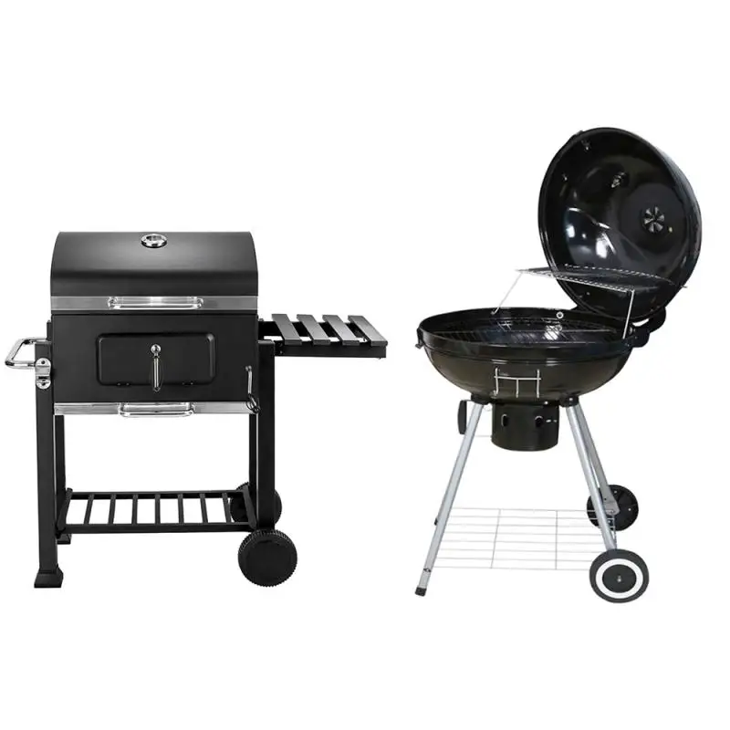 

Мини-Гриль HWC для барбекю на углях, из нержавеющей стали