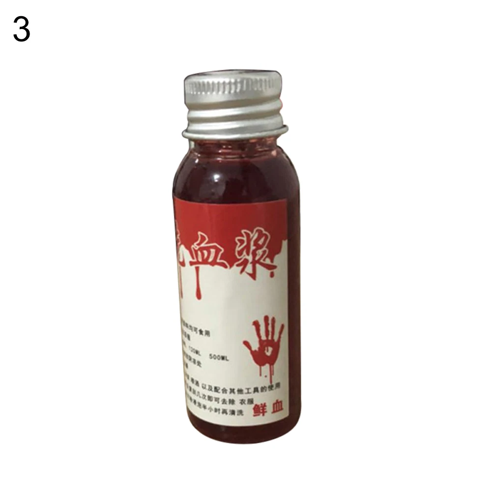 Накладной гель для крови на Хэллоуин тюбик ужасный маскарадный костюм красный